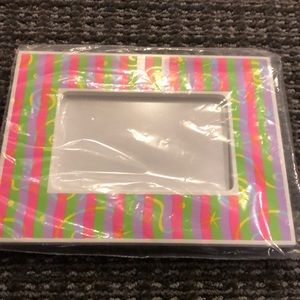 Girls 4x6 frame pink, green purple. New, Never used